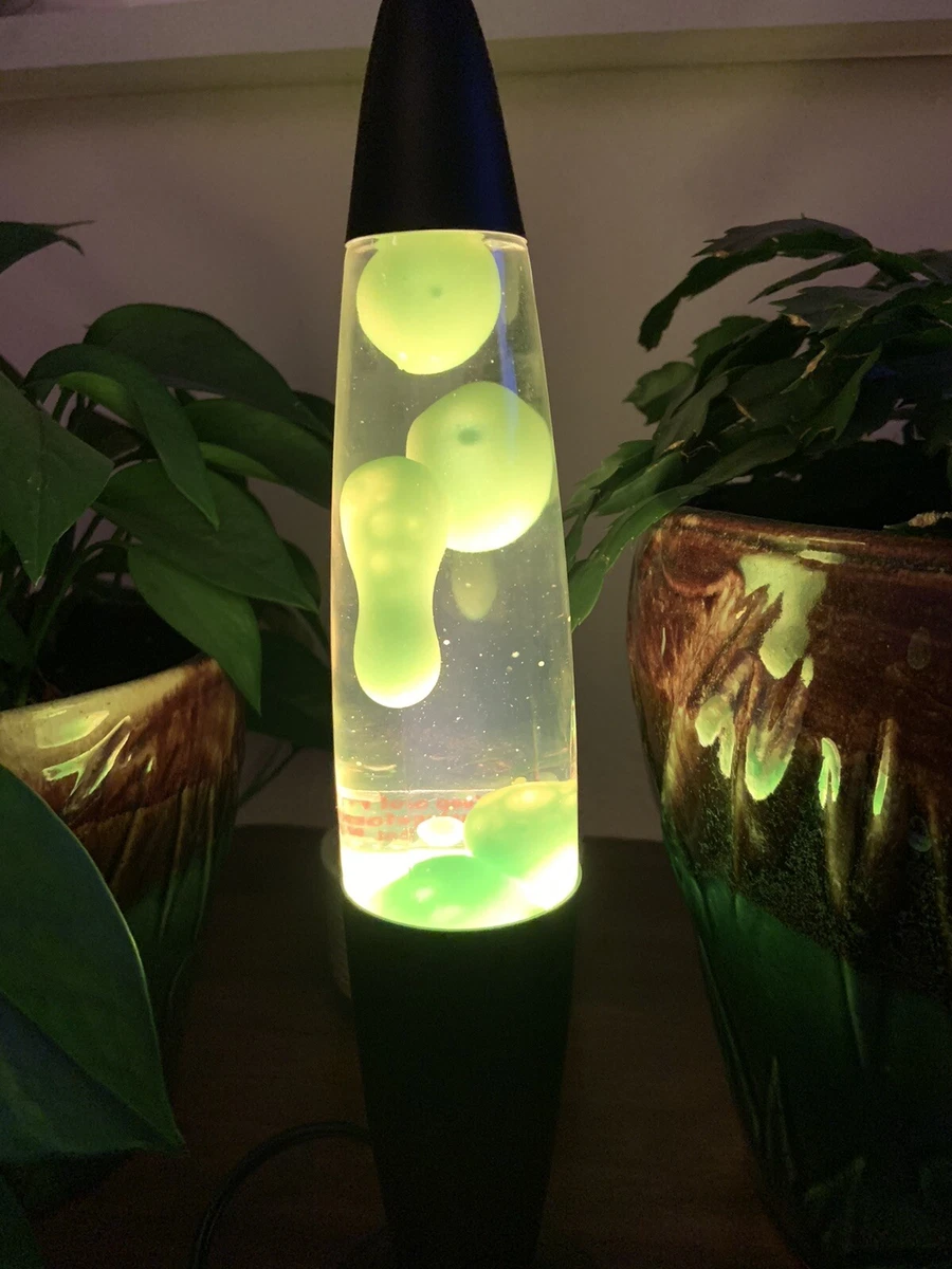Neon green online lava lamp