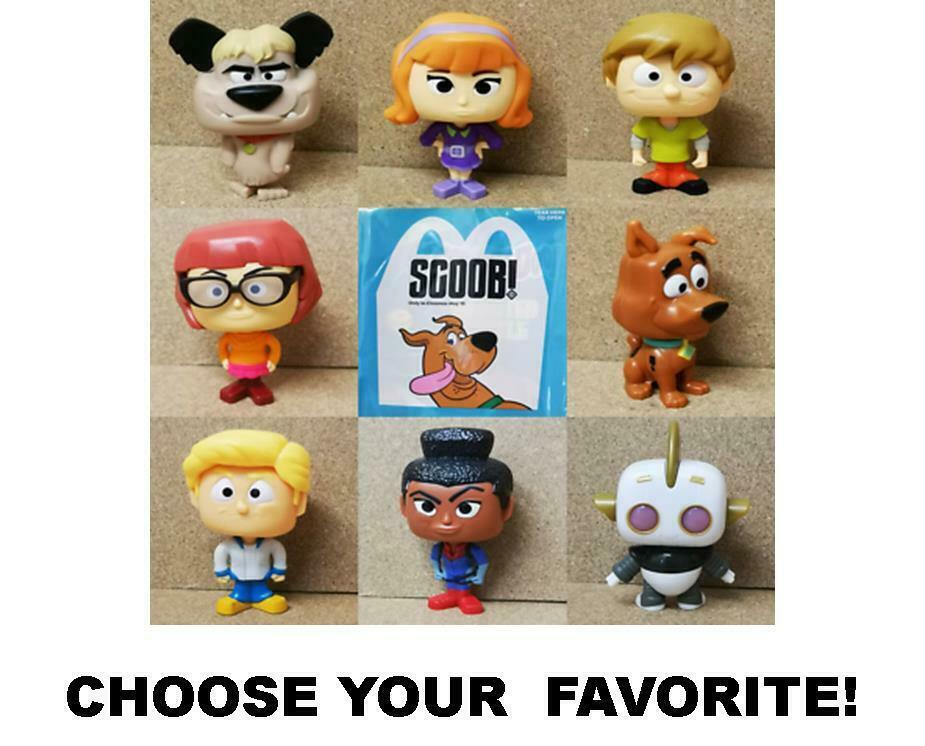 McDonald's 2021 Hanna Barbera Scooby-Doo Bobblehead Toys