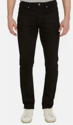Buffalo Men's Jackson- Straight Stretch Jeans Black,Blue