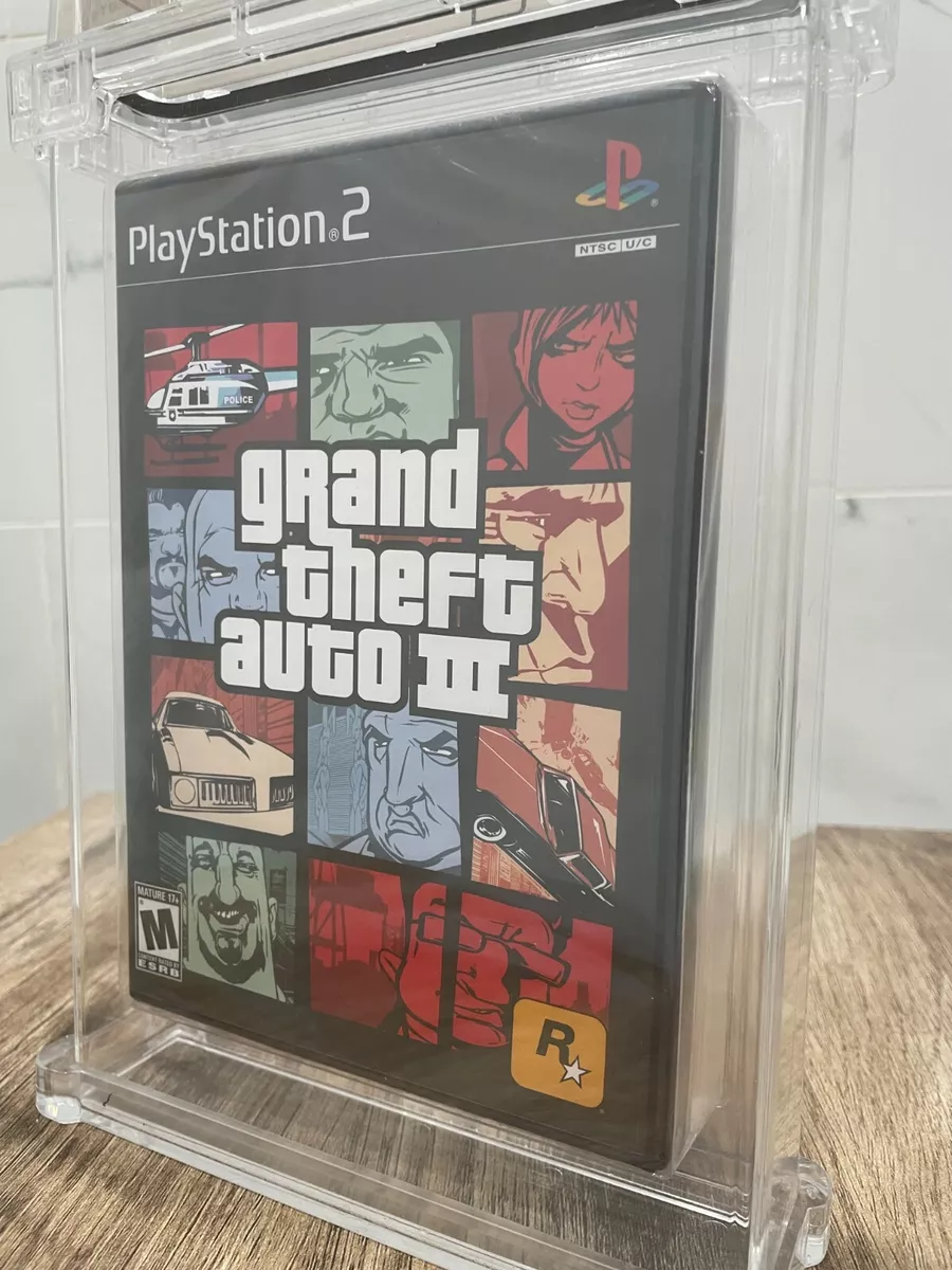 Grand Theft Auto III, Sealed, New PS2 GTA Playstation 2