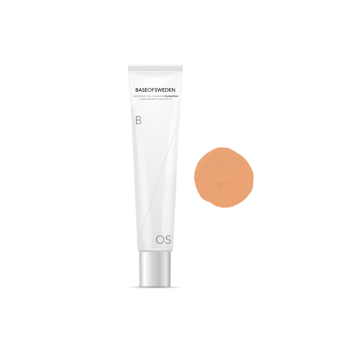 Основа Sweden Waterproof Full Coverage Foundation SPF 30 (энергетическая), 30 мл