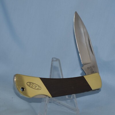 RARE CASE XX PAKKAWOOD LOCKBACK KNIFE ''1 DOT 1989 P10051L SSP ''NEAR MINT!