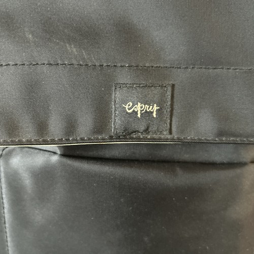Esprit Black Backpack Purse EUC - Picture 2 of 8