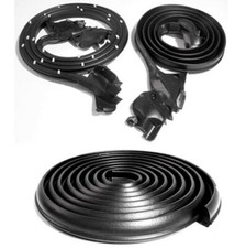 1973-77 Monte Carlo Door Trunk Weatherstrip Seal Rubber Kit Metro Usa 1973-77 Monte Carlo Door Trunk Weatherstrip Seal Rubber Kit Metro Usa