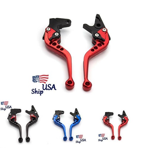 Yamaha YZF Motorcycles Short Brake & Clutch Levers CNC Black Yamaha YZF R6 1999 - 2002 & 2003 Motorcycle & Scooter Clutch Levers