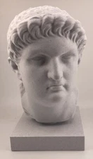ROMAN SCULPTURE NERO 7.9 INCH/200 MM, MUSEUM REPRODUCTION