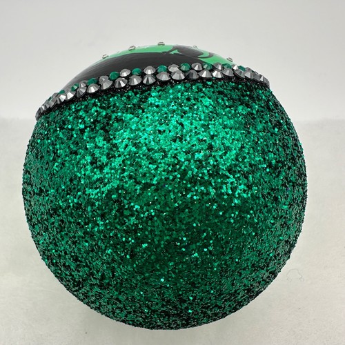 2018 Patricia Breen Grande Orb Eye of Newt Green 3.54" Ornament Halloween - Picture 5 of 6
