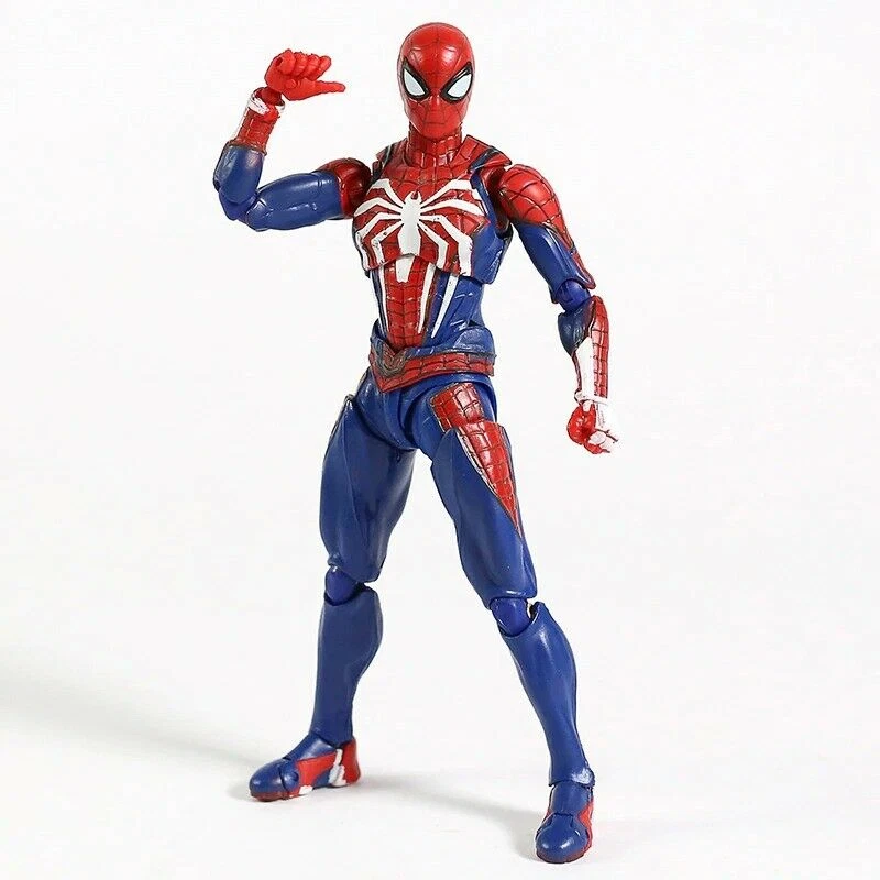 Vingadores ps4 spiderman figura de ação marvel jogo edição shf homem aranha  pvc collectable modelo brinquedo