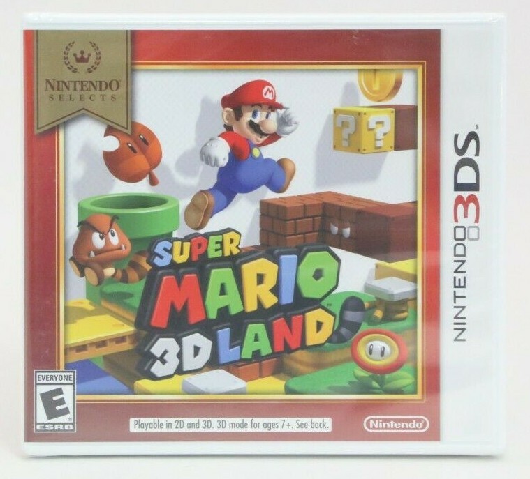 Super Mario 3D Land Nintendo Selects (Nintendo 3DS, 2018) NEW
