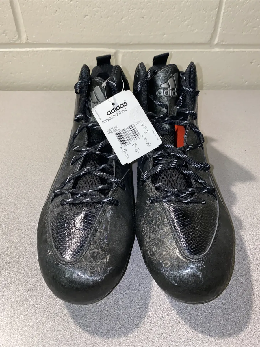 Adidas Crazyquick 2.0 Mid Men&#039;s Size Football Cleat Black/Titanium New D69089 | eBay