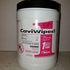 Metrex CaviWipes1 Towelettes X-Large 65/canister