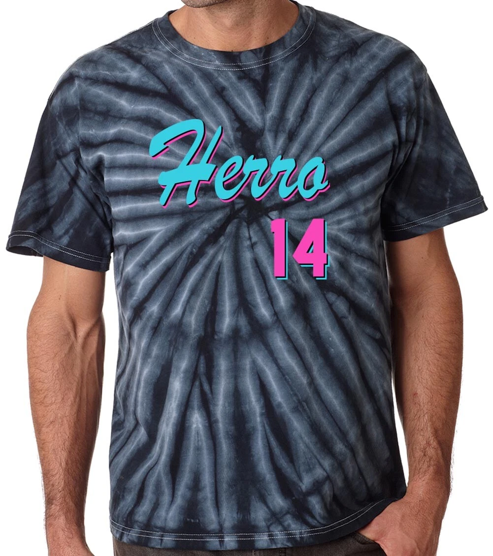 MENS V-NECK Tyler Herro Miami Heat Vice City Logo Shirt