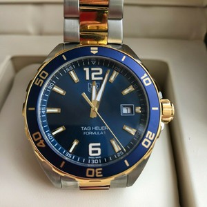 tag heuer formula 1 blue gold