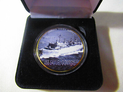 USS Samuel Gompers AD 37 Father's day, Veterans Day USS Navy Ship