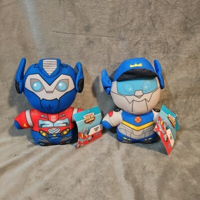 Transformers Rescue Bots Academy 7'' Plush Toy Factory Lot Of 2