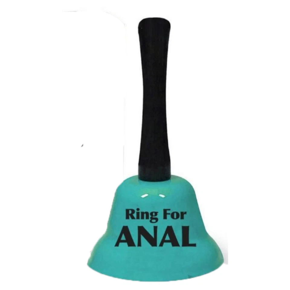 Divertido anillo llamativo campana mordaza novedad regalo despedida de soltera suministros  Foto 2 de 4