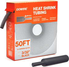 Heat Shrink Tubing 3/32" - Adhesive Lined - 3:1 Ratio - Waterproof Marine Grade
