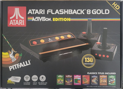 Atari Flashback 8 Gold Activision Edition New Unused 40th Anniversary.  Sealed 