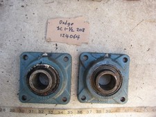 Dodge 124064 SC1-1/2 208 1 " Bore 4-Bolt Flange Bearing Lot of 2, Used