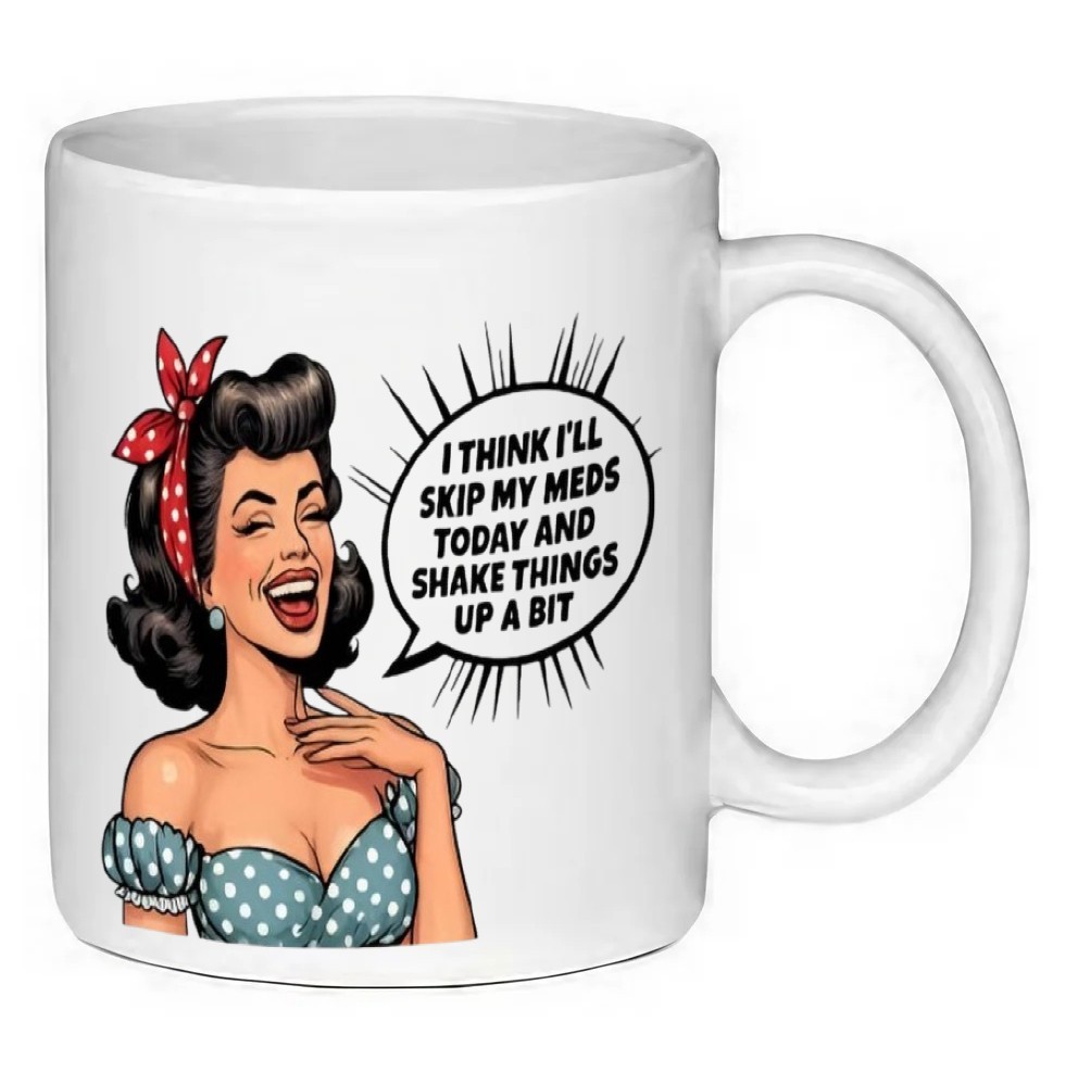 Custom Printed Funny Coffee Tea Ceramic Mug - BC121