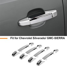 4xchrome Door Handle Decor Accessories Cover For Chevy Silverado Tahoe Sierra07 4xchrome Door Handle Decor Accessories Cover For Chevy Silverado Tahoe Sierra07
