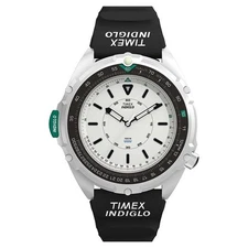 Timex 1995 Intrepid Reissue 46mm Stainless Steel Men's Watch TW2Y05800 New -Fast