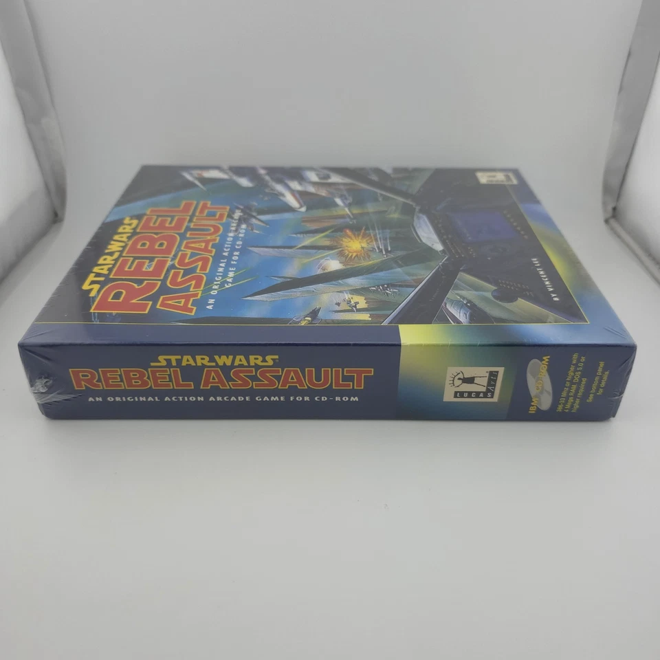 Star Wars: Rebel Assault, 1993, Big Box, New & Sealed - Image 4 of 4