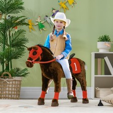 Ride on Horse for Kids 3-8 Years Old w/ Neighing Sound