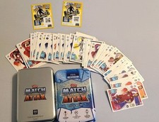 Topps Match Attax 2021/22 Aqua Mega Tin Opened 79 Base Card Lot SOCCER