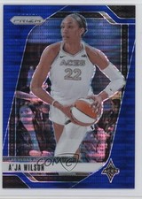2024 Panini Prizm WNBA Blue Pulsar Prizm 105/199 A'ja Wilson #86 00zd
