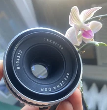 Aus JENA DDR 2.8 50mm M42 Carl Ziess Lens Zebra Tested Superb Condition