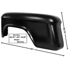 Dynacorn 1097D 1955-66 Fits Chevy Stepside Truck Fender, Rear, LH