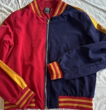 Harley Quinn Suicide Squad Property of Joker Bomber Jacket Women’s Large Cosplay