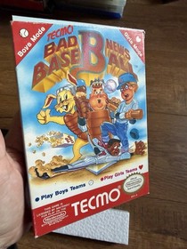 Bad News Baseball Nintendo NES Boxed Complete CIB in box Great Condition
