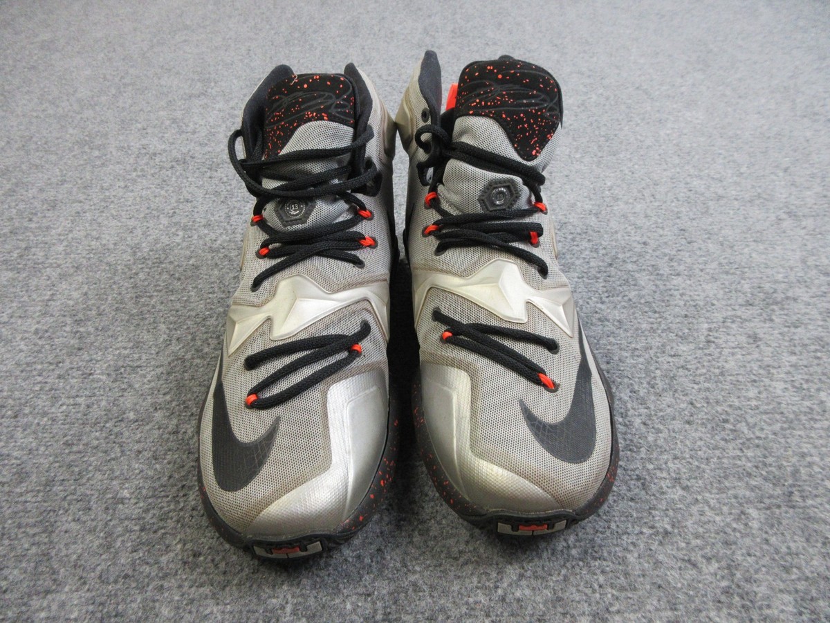 Nike LeBron 13 Rubber City Shoes Mens Size 12 Gray Basketball Sneaker 807219-003 Nike LeBron 13 Rubber City Shoes Mens Size 12 Gray  main image 2