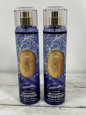 Lot Of 2 Bath  Body Works DISNEY PRINCESS CINDERELLA Fragrance Mist Spray 8 oz