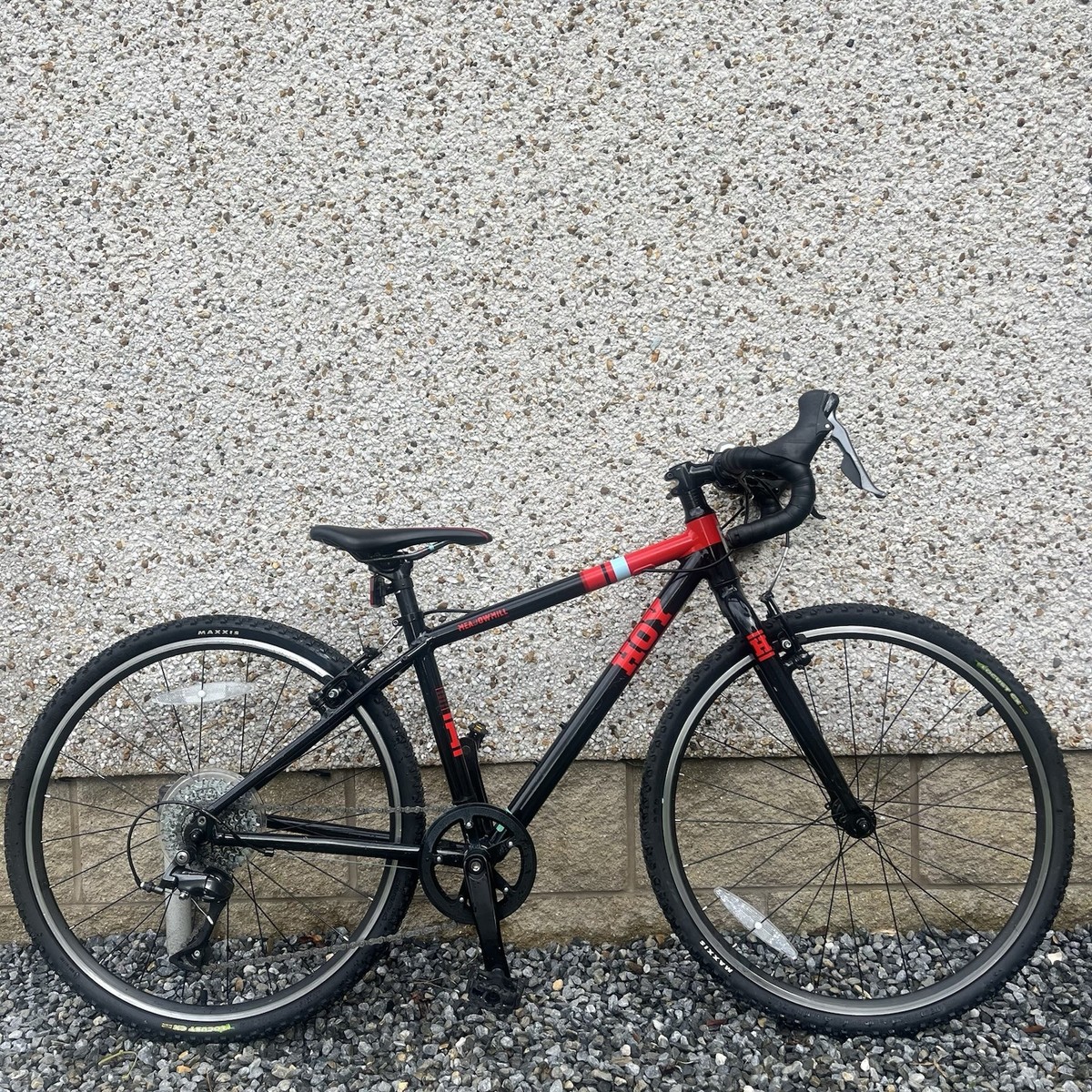 Kids Bike Cyclocross On Road Frog 58 Kids Road Bike 6-7 Yrs White