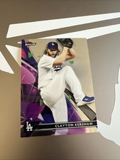 2021 Topps Finest Clayton Kershaw - Los Angeles Dodgers - # 35 Baseball Card