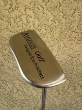 ASHDON GOLF ROUND ABOUT 35" MALLET PUTTER - ASHDON STEEL SHAFT - JUMBO MAX GRIP