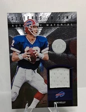 2012 Totally Certified - Stitches in Time Materials Jim Kelly #1 /199 (MEM)