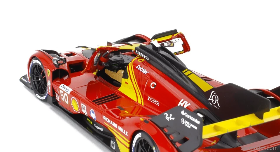 BBURAGO FERRARI 499P #50 24H LEMANS 2024 WINNER - 18-16303 SCALA 1:18 - Immagine 4 di 4