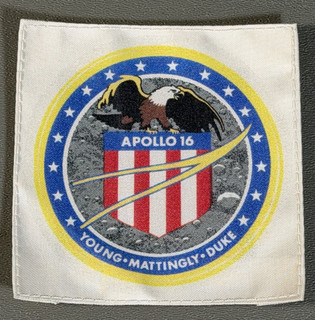 Screen Used Apollo 12 Mission patch from "From the Earth to the Moon"