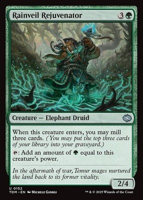 Rainveil Rejuvenator (152) Tarkir: Dragonstorm TDM MTG Magic