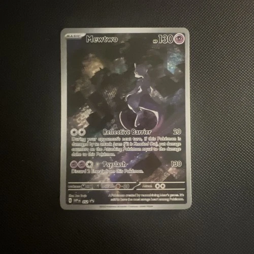Pokémon TCG Mewtwo 052 Full Art Black Star Promo Scarlet & Violet 151