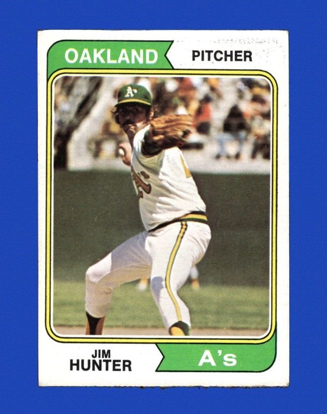 1974 Topps Set-Break #  7 Jim Hunter EX-EXMINT *GMCARDS*