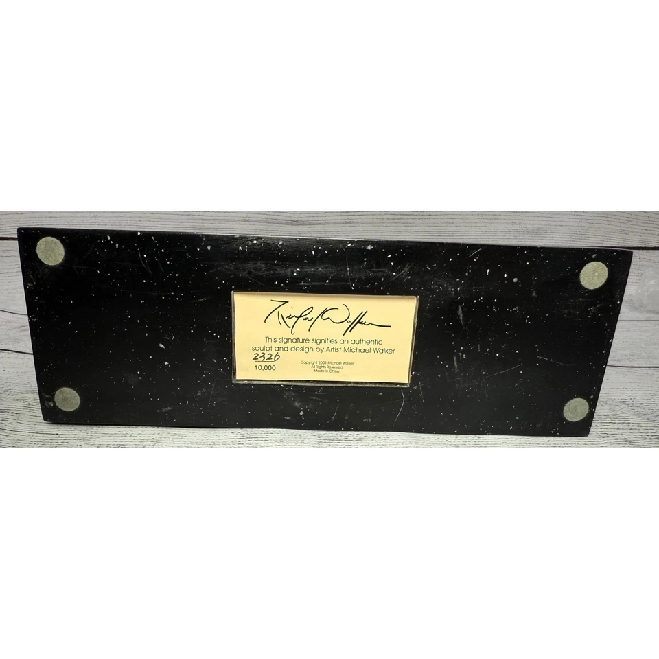 VTG Sept. 11th statue Ground Zero Artist Michael Walker Signed # 2326 Of 10,00 - Image 4 of 4