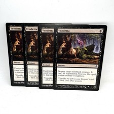4x Vendetta Playset ROE #130 MTG Magic The Gathering