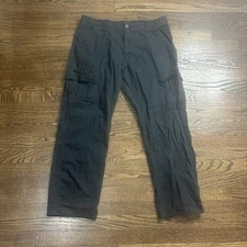Wrangler All Terrain X Gear ATG Mens 36x30 Pants Khaki black Work or Hiking