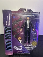 Diamond Select John Wick Deluxe 7-Inch Action Figure with Accessories New