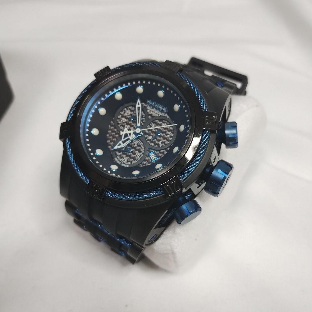 Invicta BOLT ZEUS RESERVE 19485 watch black analog with box in 